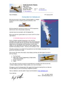 Aerobatics / Recreation / Sports