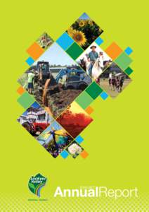 AnnualReport Our region The Lockyer Valley region, one of the most fertile agricultural regions on earth, has a population of 36,500 (at 30 June