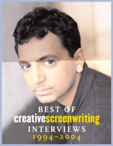 BEST OF  creativescreenwriting INTERVIEWS 1994–2004