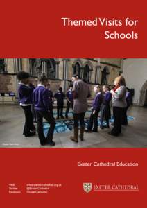 Themed Visits for Schools Photo: Mark Ware  Exeter Cathedral Education