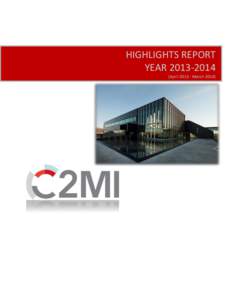 HIGHLIGHTS REPORT YEAR[removed]April[removed]March 2014) TABLE OF CONTENTS