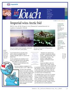 In Touch, Volume 5, Issue 2, Fall 2007