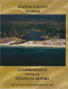 Walton County, Florida Comprehensive Annual Financial Report Table of Contents Page I.