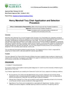Henry-Marshall-Tory-Chair-Application-and-Selection-Procedure