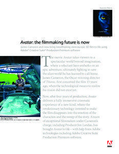 Success Story  Avatar: the filmmaking future is now