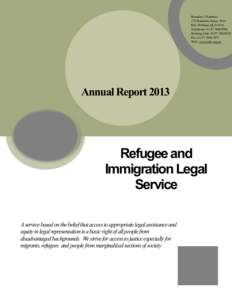 Refugee / European Council on Refugees and Exiles / Paralegal / Legal clinic / Brisbane / Human migration / Legal aid / Law / Immigration to Australia