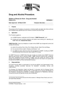 Drug control law / Drug test / Employment / Tests / Household chemicals / Presumptive and confirmatory tests / Alcoholism / Blood alcohol content / Safety / Ethics / Alcohol / Doping