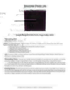 American Viticultural Areas / St. Helena /  California / Napa Valley / Yountville AVA / Napa Valley AVA / St. Helena AVA / Vineyard / Bespoke Collection / Markham Vineyards