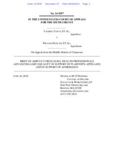 Tanco v. Haslam GLMA 6th Circuit Amicus Brief in PDF As Filed (B1737368).PDF