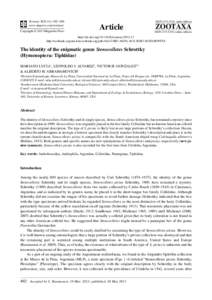 The identity of the enigmatic genus Stenocolletes Schrottky (Hymenoptera: Tiphiidae)