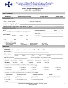 Microsoft Word - SHPE Jr Membership Application-RevisedFeb09.doc