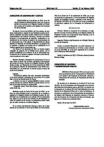 Página núm. 68  BOJA núm. 33 CONSEJERÍA DE GOBERNACIÓN Y JUSTICIA RESOLUCIÓN de 6 de febrero de 2012, de la Dirección General de Administración Local, por la que se