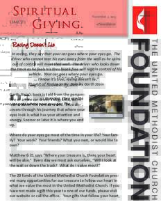 Spiritual Giving UMCF’s  November 2, 2013