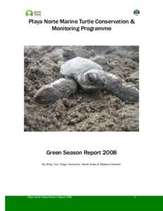 Microsoft Word - Playa Norte Green Season Report 2008 final.doc