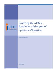 Powering the Mobile Revolution: Principles of Spectrum Allocation