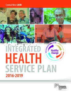 Central West LHIN  INTEGRATED HEALTH