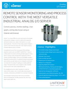 Analog Medical Device I/OServer Server