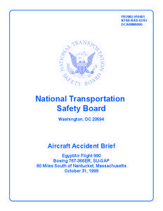 EgyptAir Flight 990 / Air safety / EgyptAir / Cockpit voice recorder / American Airlines Flight 587 / Gameel Al-Batouti / SilkAir Flight 185 / Aviation accidents and incidents / Transport / Aviation