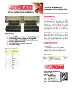 Ethernet over twisted pair / D-subminiature / Gender of connectors and fasteners / RJ45 / Modular connector / DECserver / Computer hardware / OSI protocols / Electrical connectors