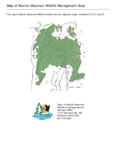 Microsoft Word - Map of WarriorMountain Wildlife Management Area