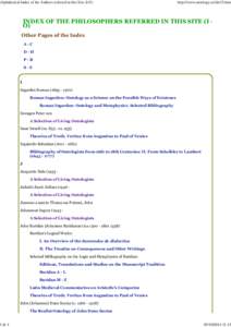 Ontology / Johannes Scotus Eriugena / Roman Ingarden / De divisione naturae / Commentaries on Aristotle / Duns Scotus / Jean Buridan / Physics / Ontological argument / Philosophy / Christianity / Franciscans