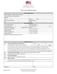 Microsoft Word - Special Event Request Form.docx