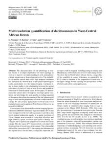 Biology / Habitats / Ecology / Ecoregions / Remote sensing / EVI / Phenology / Normalized Difference Vegetation Index / Temperate broadleaf and mixed forest / Systems ecology / Biogeography / Forests