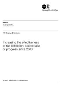 Increasing the effectiveness of tax collection (Executive Summary)