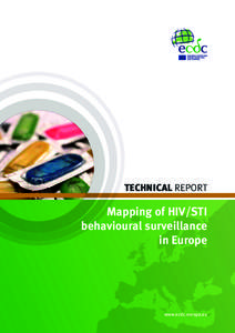 TECHNICAL REPORT  Mapping of HIV/STI behavioural surveillance in Europe