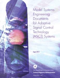 Model Systems Engineering Documents for Adaptive Signal Control Technology