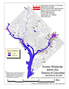 Green Line / Chesapeake Bay Watershed / Anacostia River / Anacostia / Interstate 295 / Oxon Creek / Kingman Island / Fort Stanton / Watts Branch / Washington /  D.C. / Geography of the United States / Geography of Washington /  D.C.