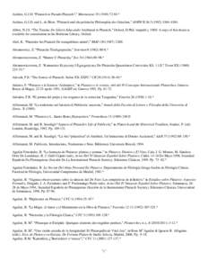 Aalders, G.J.D. APlutarch or Pseudo-Plutarch?,@ Mnemosyne.* Aalders, G.J.D. and L. de Blois. APlutarch und die politische Philosophie der Griechen,@ ANRW IIAbbot, N.J.S. AThe Treat