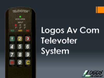 Logos AV Com specializes in creating reliable and full-featured audience response products which allow you to conduct interactive meetings that address core business needs. The applications listed here are a small sampl