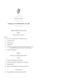 Government of the Republic of Ireland / Irish law / Republic of Ireland / Ireland / English criminal law / Sex crimes / Statute Law (Repeals) Act / Randy Barnett / Law / Business law / Companies Acts