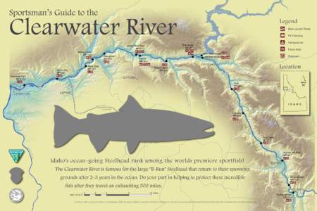 Environment of the United States / Clearwater National Forest / Clearwater River / Kamiah /  Idaho / Bureau of Land Management / Idaho / Geography of the United States / Lewis and Clark Expedition