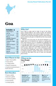 ©Lonely Planet Publications Pty Ltd  Goa Why Go? Panaji (PanjimOld Goa....................... 823
