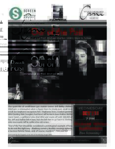 Out of the Past  Introduced by Prof. Michael Morton (AMI); Q&A to follow! (Jacques Tourneur, 1947, 97 min, USA, in English, B/W, Blu-Ray) The quiet life of small-town gas station owner Jeﬀ Bailey (Robert