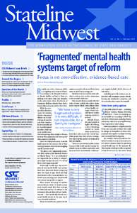 Mental health / Patient Protection and Affordable Care Act / Community mental health service / Council of State Governments / Assertive community treatment / Health care provider / Medicaid / Health care / Substance Abuse and Mental Health Services Administration / Psychiatry / Medicine / Health