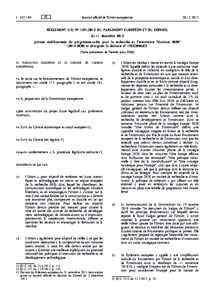 Règlement (UE) no[removed]du Parlement européen et du Conseil du 11 décembre 2013 portant établissement du programme-cadre pour la recherche et l&apos;innovation 