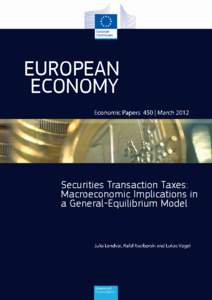 Securities Transaction Taxes: Macroeconomic Implications in a General-Equilibrium Model