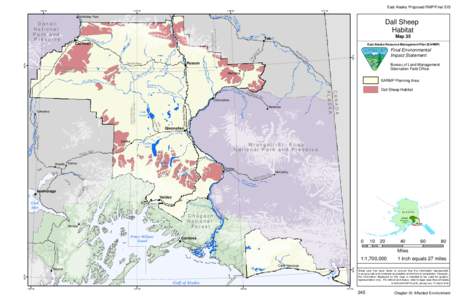 East Alaska Proposed RMP/Final EIS 150°W 147°W  144°W