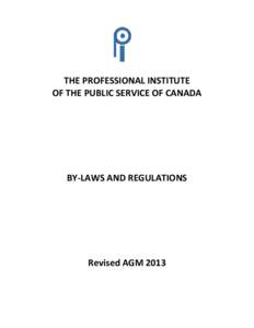 THE PROFESSIONAL INSTITUTE OF THE PUBLIC SERVICE OF CANADA