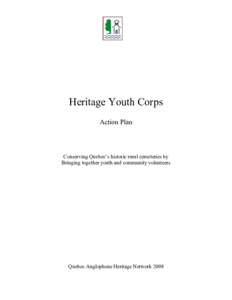 Microsoft Word - Heritage Youth Corps - Action  Plan.doc