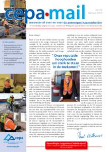 Nr. 26 februari 2012 nieuwsbrief over en voor de antwerpse havenarbeider