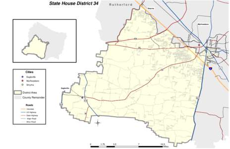 State House District 34  Rutherford Milesda  le