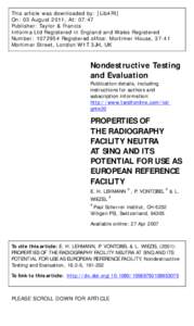 This article was downloaded by: [Lib4RI] On: 03 August 2011, At: 07:47 Publisher: Taylor & Francis Informa Ltd Registered in England and Wales Registered Number: [removed]Registered office: Mortimer House, 37-41 Mortimer 