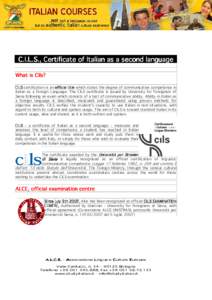 Microsoft Word - CILS - general informations for students