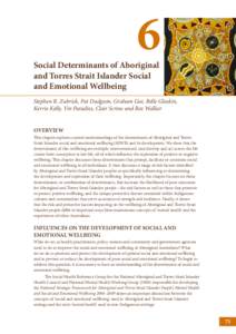 6  Social Determinants of Aboriginal and Torres Strait Islander Social and Emotional Wellbeing