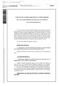 Esta es una copia impresa del documento electrónico (Ref: 99081 775JV-Q6T6M-GCRO6 51D1CCF49AC37478BA499F1214DAE1036AE5A9FC) generada con la aplicación informática Firmadoc. El documento está FIRMADO. Mediante el cód