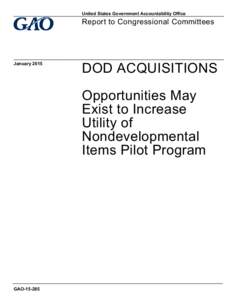 Government procurement in the United States / United States administrative law / Military science / Federal Acquisition Regulation / Under Secretary of Defense for Acquisition /  Technology and Logistics / Berry Amendment / IUID / United States Department of Defense / Government / Military acquisition